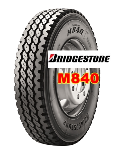 BRIDGESTONE 1000R20 M840 ยางบริดจสโตน ยางนอกในรอง ยางรถบรรทุก ยางเรเดียล